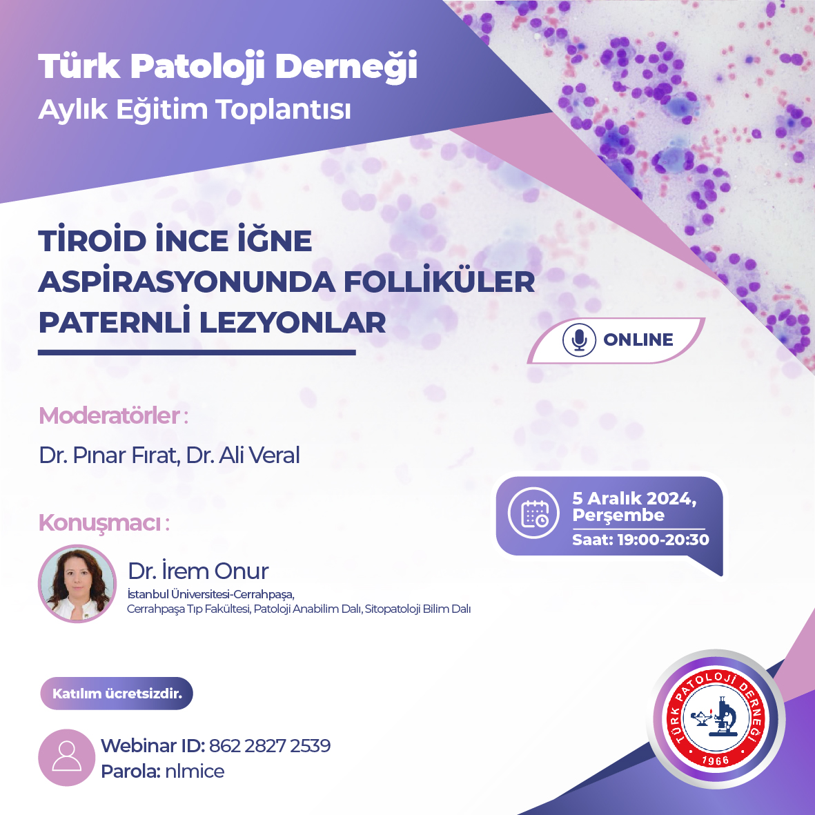 Tiroid İnce İğne Aspirasyonunda Folliküler Paternli Lezyonlar